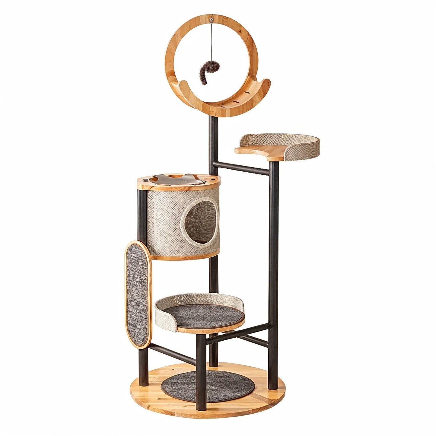 Arbre à Chat Bois Design Luxe