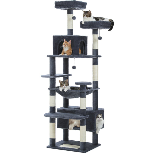 Arbre à Chat Confort Gris Sombre XXL