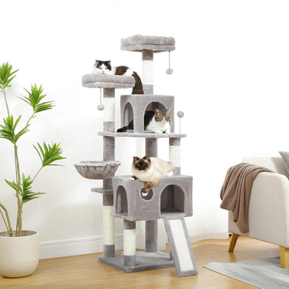 Arbre à Chat 160 cm Gris