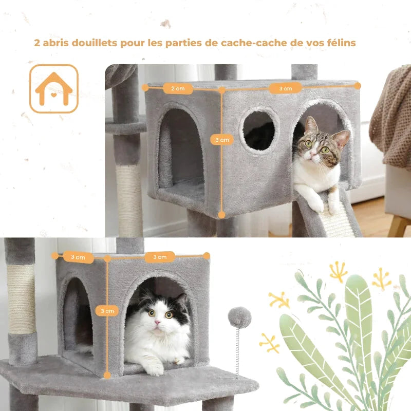 Arbre à Chat XXL Tout-en-Un