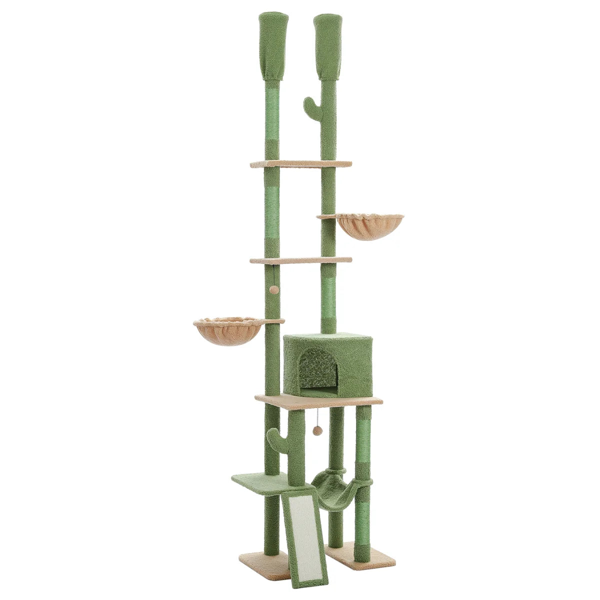 Arbre à Chat Cactus avec Hauteur Réglable