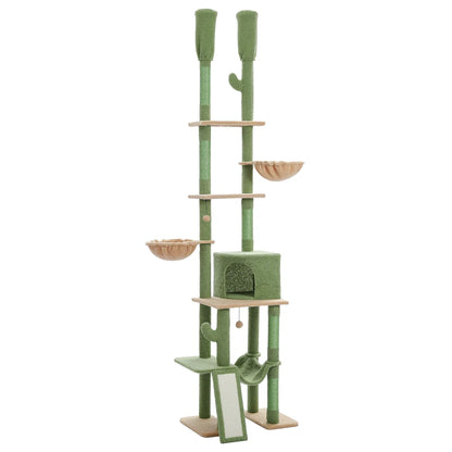 Arbre à Chat Cactus avec Hauteur Réglable