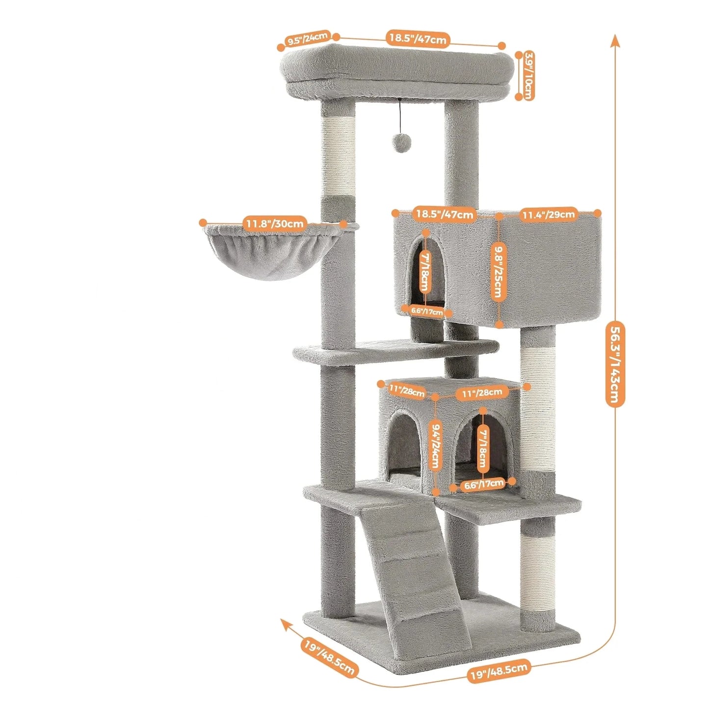 Arbre à Chat pour Adulte Confort Plus