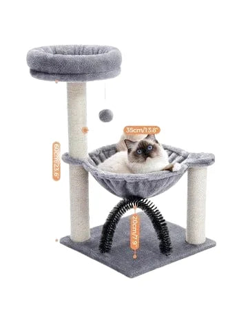 Mini Arbre à Chat avec Hamac