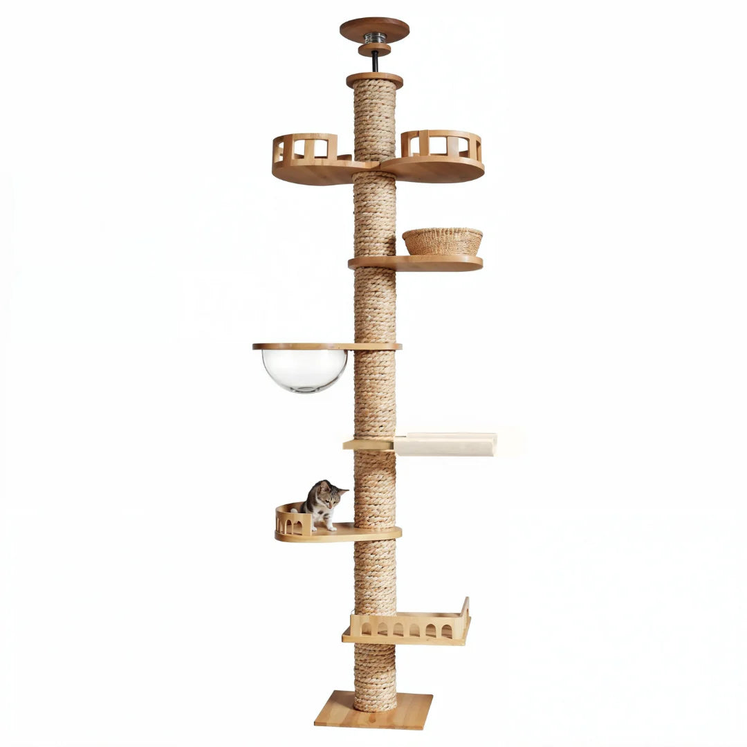 Arbre à Chat XXL en Bois